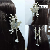 Impression Pack of 12 Pcs Butterfly Tassel  Hair Clutcher  Clip Clutcher  Metal Hair Claw Clutcher